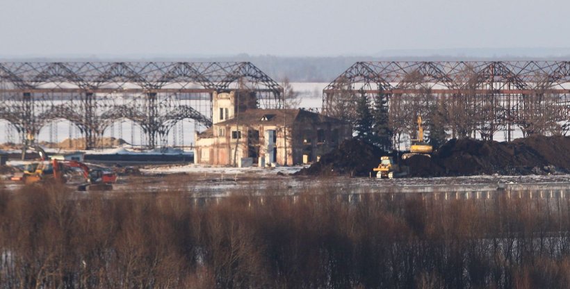 Почти утерянный памятник архитектуры на стрелке Нижнего Новгорода Почти разрушенное здание водозаборной станции