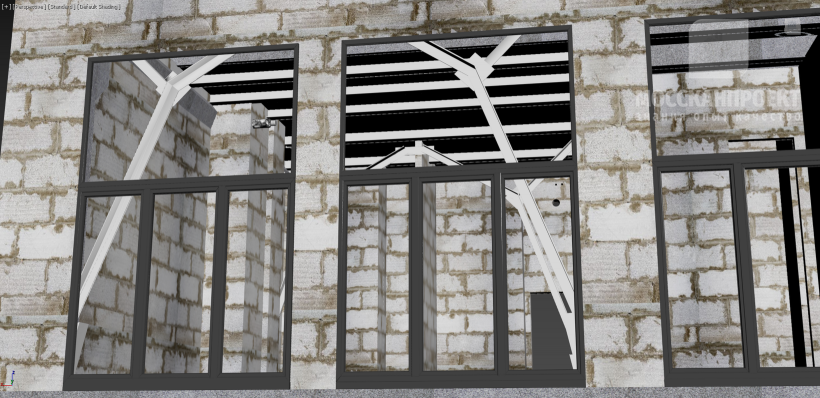 Создание объемной модели квартиры для проекта дизайна 3d модель квартиры вид на окна снаружи